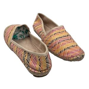 Charter Club Joeey Fabric Closed Toe Espadrille Flats Size 10.5 Women’s